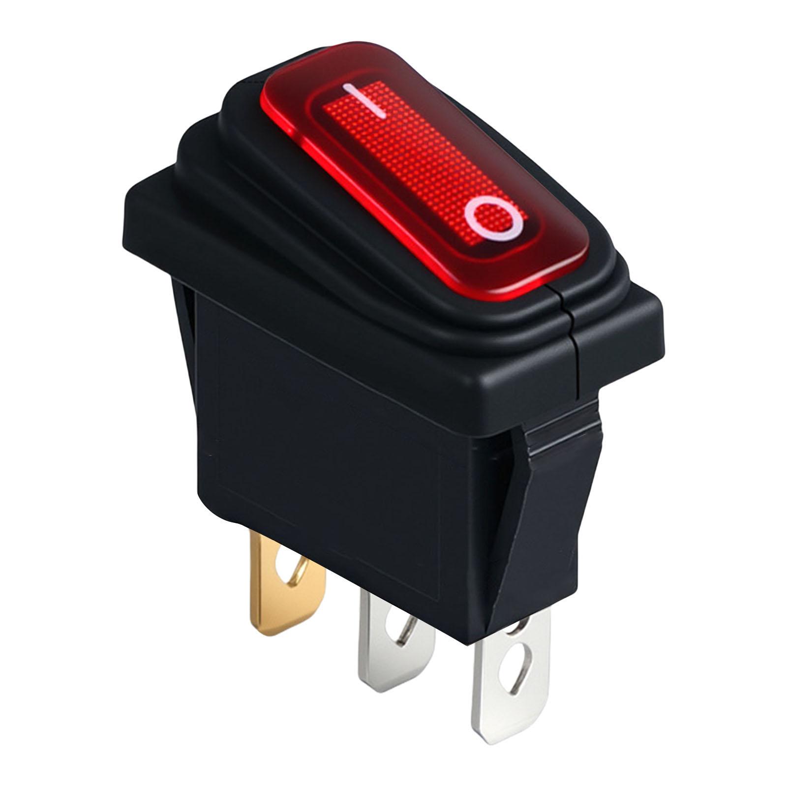 

Multipurpose IP65 Waterproof Device Switches 250V 16A Convenient for Electronics Enthusiasts and Electricians Use червоний