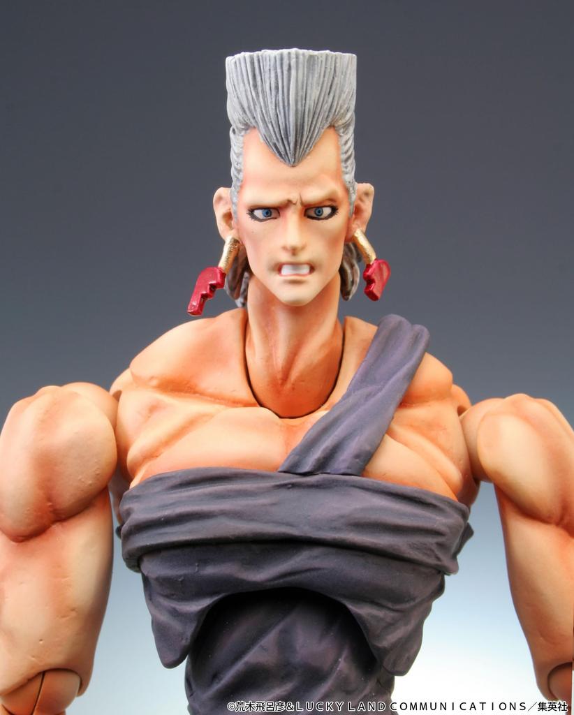 Super movable figure Bizarre Adventure Part Polnareff approximately 160mm painted movable figure "JoJo's 3" J.P. PVC&ABS&Nylon