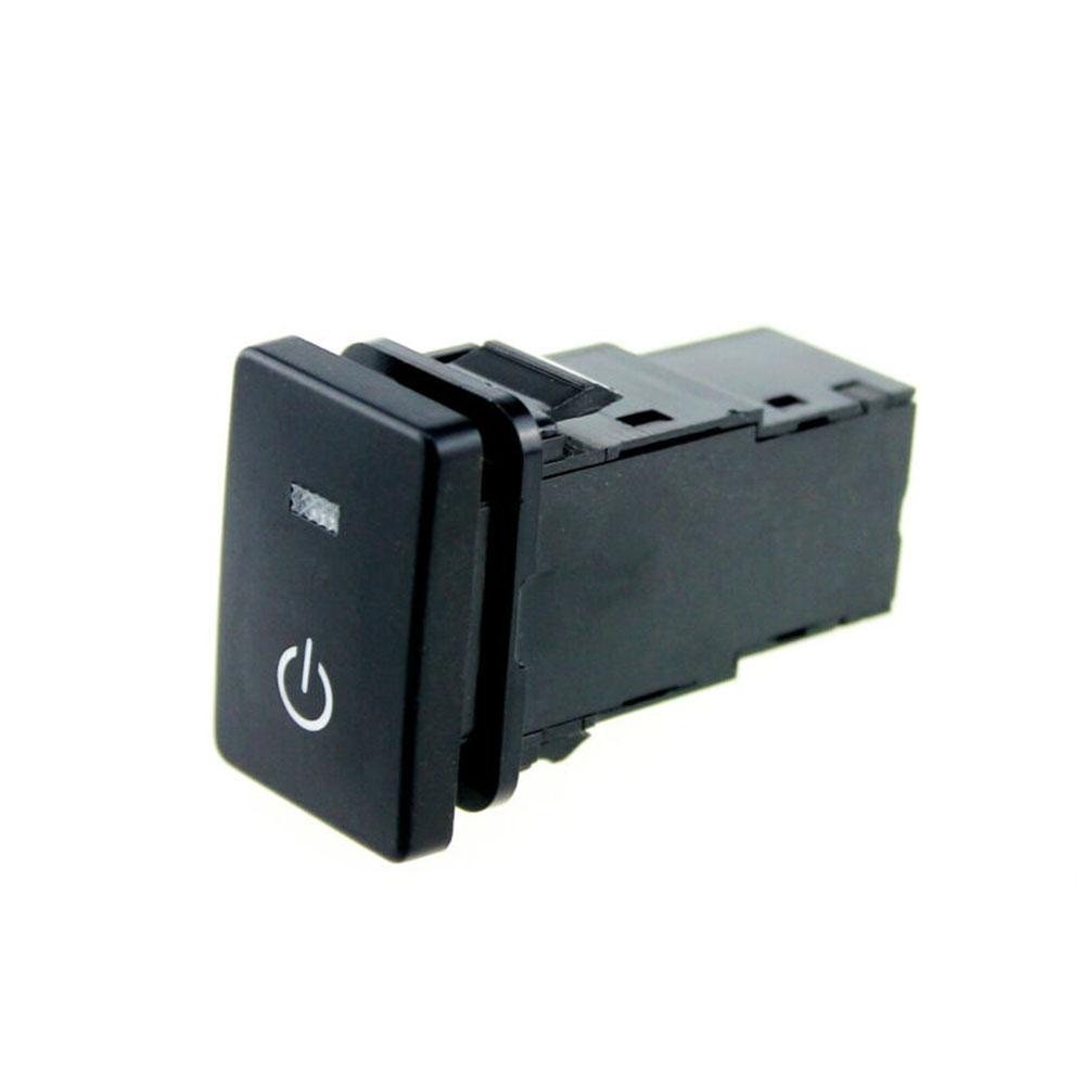 Replacement Power Light Switch Accessories Parts Car Auto Blue LED DC 12V