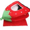 High Quality pet dog house large dog bed Strawberry Leopard Print Cat tent Rabbit Warm Cushion Basket ZL03