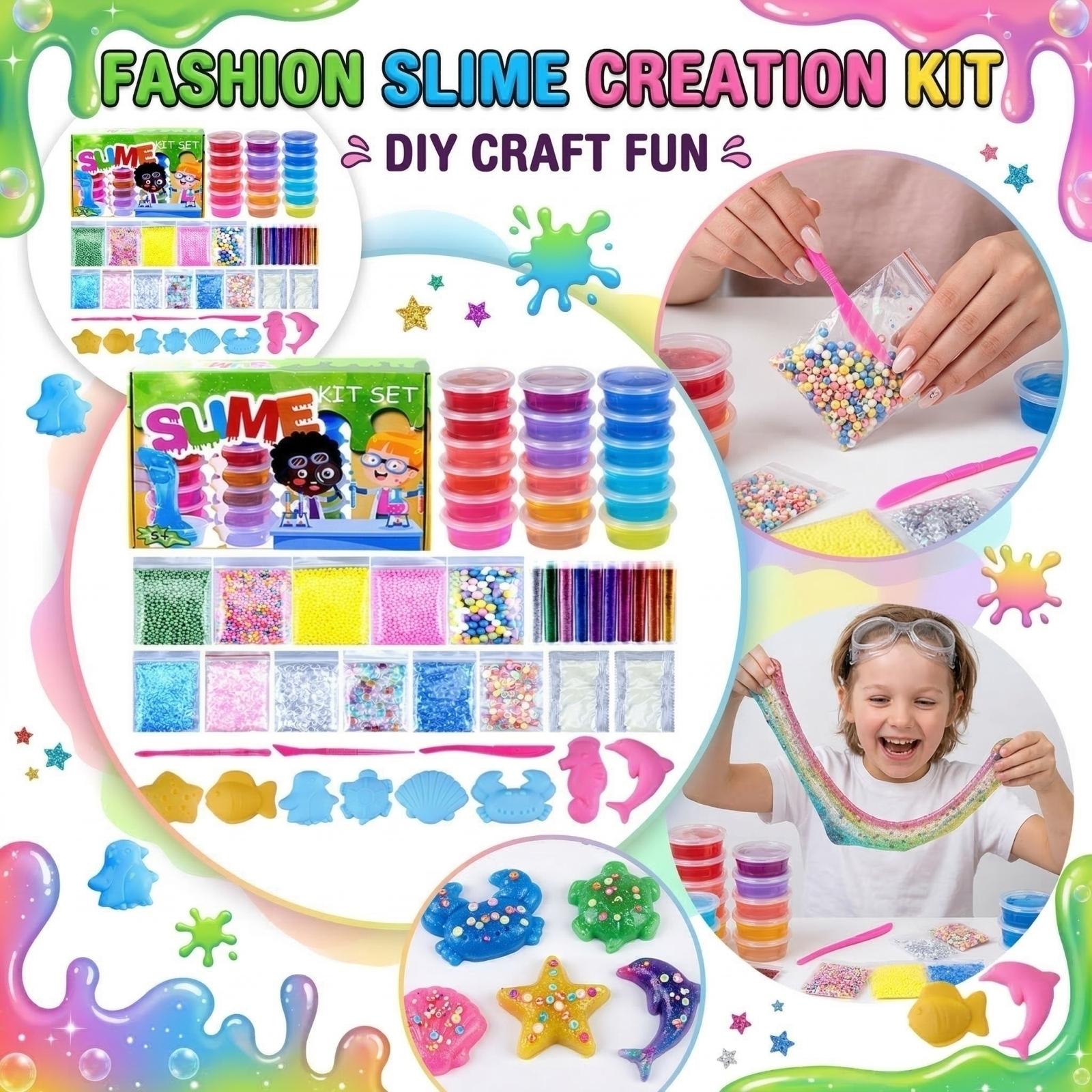 

Fashion Creative Slime Pinch Toy Set one size