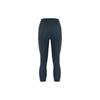 Under Armour Solid Color Casual Breathable Mid-Waist Cropped Sports Pants Women Bottoms Charcoal-Grey 1382536-044