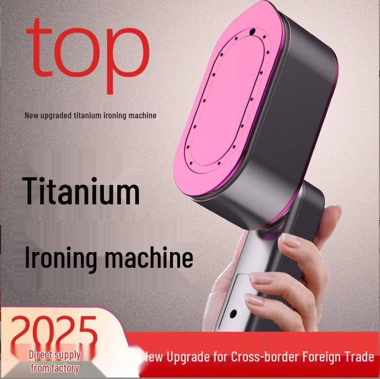 Wall-Mounted Handheld Garment Steamer: Mini Portable Electric Iron & Wrinkle Remover