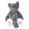 Sanlemon Knee Cat Plush Toy White 16x47x18cm Cute Animal Stuffed Cat