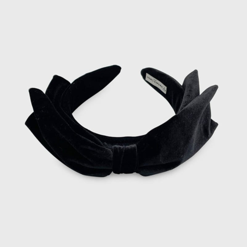 Jean Paul Clarisse Velvet Big Ribbon Hairband JP-22-184HB