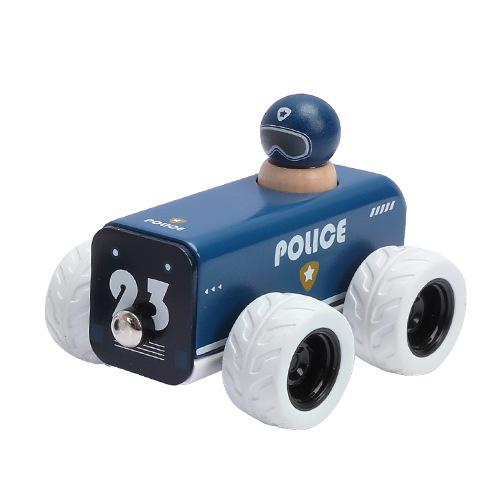 

Fun Children s Car Plaything Boy Girl Puzzle Custom Police Ambulance Inertia Pull-back Present Vehicle