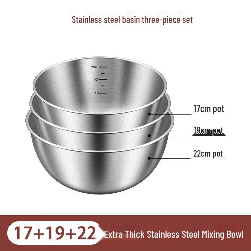 Food Grade Stainless Steel Mixing Bowl