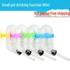 Hanging Hamster Water Fountain - Leak-Proof Stainless Steel Ball Feeder for Small Pets
