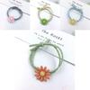 Trendy Ins Women Daisy Flower Hair Rope Headband With Comfortable High-elastic Rubber Band