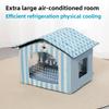Rain-proof Stray Cat House Outdoor Feral Cat Houses Enclosed Pet Tent To Prevent Heatstroke Pet House Cool in Summer for Outsid