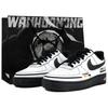 Air Force 1 07 Wan Hua Tang, Drift, Shopping Bag Low Top Skateboard Shoes Unisex Black White CW2288-001(Team113-BOX)