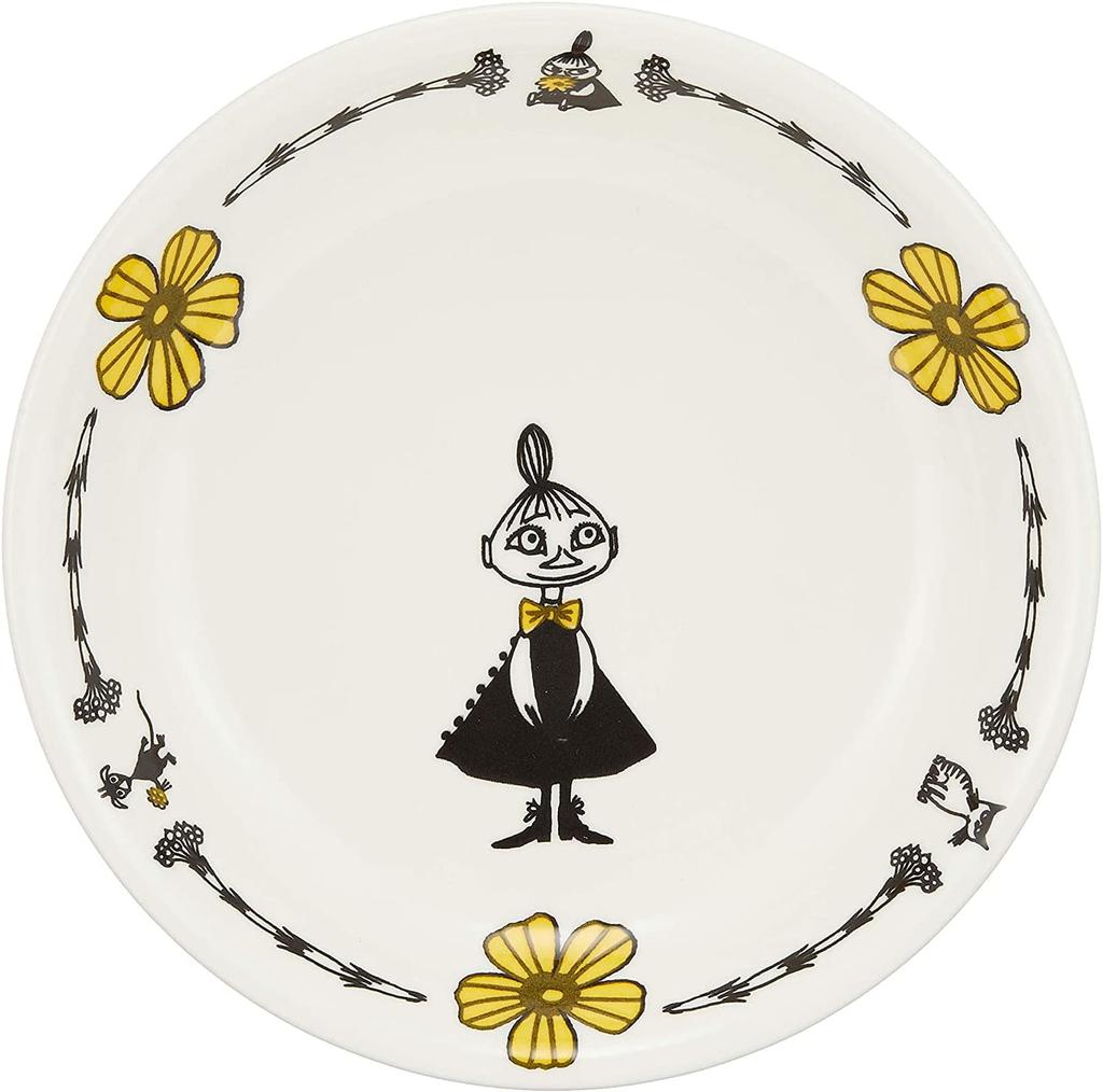 Yamaka Shoten MOOMIN Pasta Plate Microwave and Dishwasher Moomin Nordic Day Wedding Made In "Moomin Valley" Set, Approx. 21.5cm Diameter, Safe,