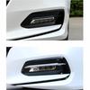 2pcs Chrome Trim Front Fog Light Lamp Strip ABS Fit for Honda Accord 2018-2022