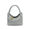 Woven Shoulder Bag for Women Crossbody Tote Bag for Women Small Handbag Vegan Leather Purse Tote Handbag Hobo Bag