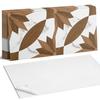 Komplet Kafelków Pcv Z Dekorem Do Kuchni Lub Łazienki Wzór Geometryczny Z Drewnem 10X40X20 Cm