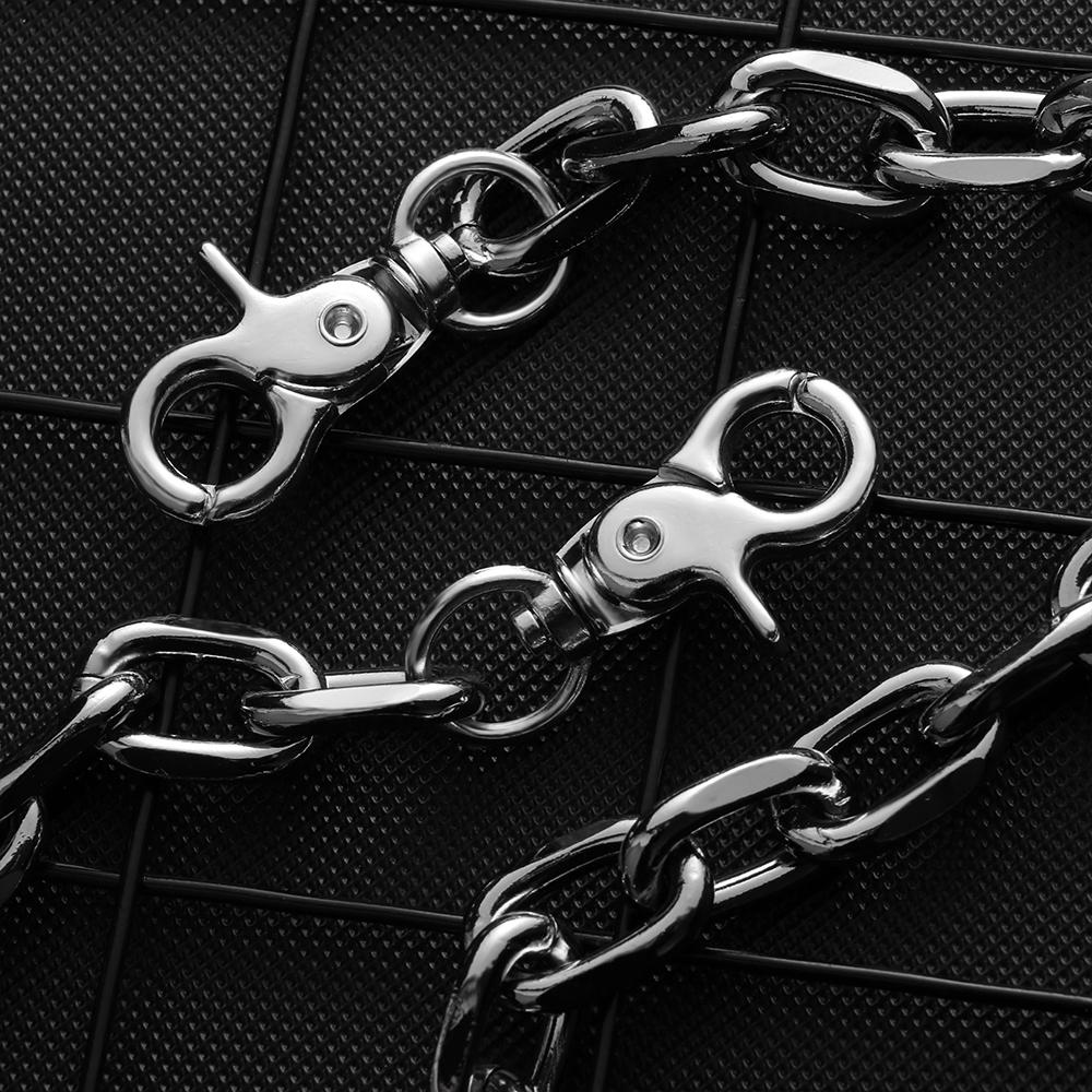Fashion Key Chains Clip Rock Punk Wallet Chain Belt Biker Link Pants KeyChain Hip Hop Jewelry
