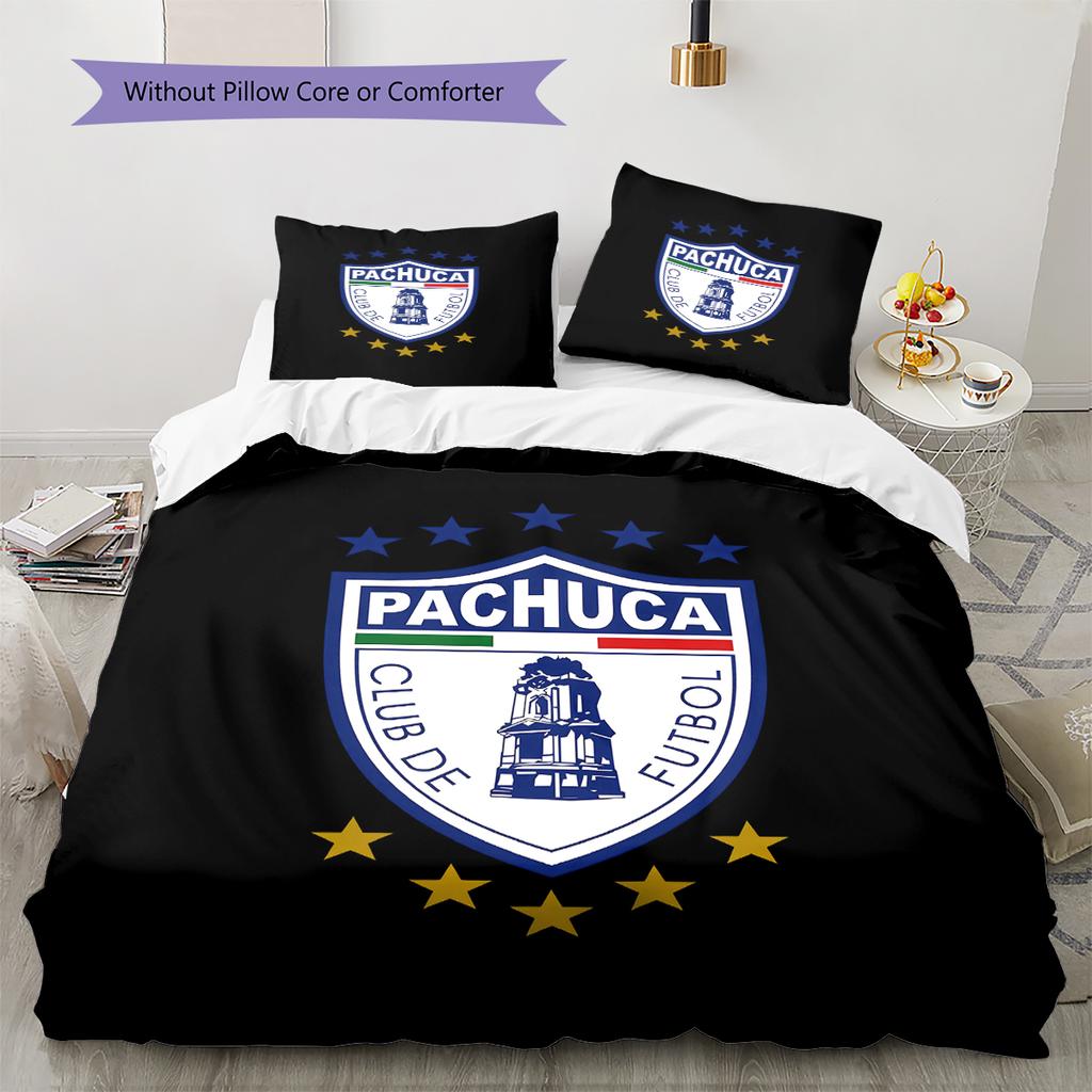 C.F. Pachuca Pattern Bedding,Quilt Set Quilt Cover Pillowcase Home Birthday Gift (1 * duvet cover + 2 * pillowcase, without core)