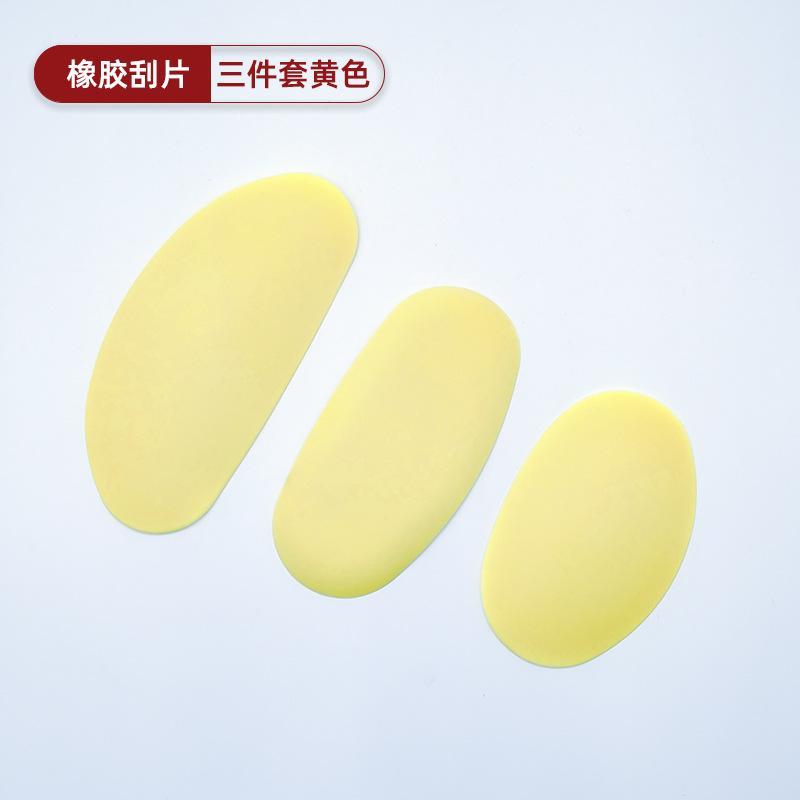 Soft Silicone Pottery Clay Sculpt Tools Set, Smooth Artists Ceramic Shaping Tool for Potter Modeling Soft Rib,  3 Different Size