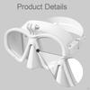 Adjustable Snorkel Gear with Diving Glasses for Aquatic Sports