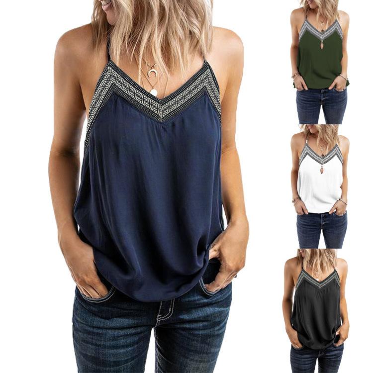 

Summer V-neck Sling Sleeveless Vest Women s Strapless Inner Wear Sexy Outer Top XXL
