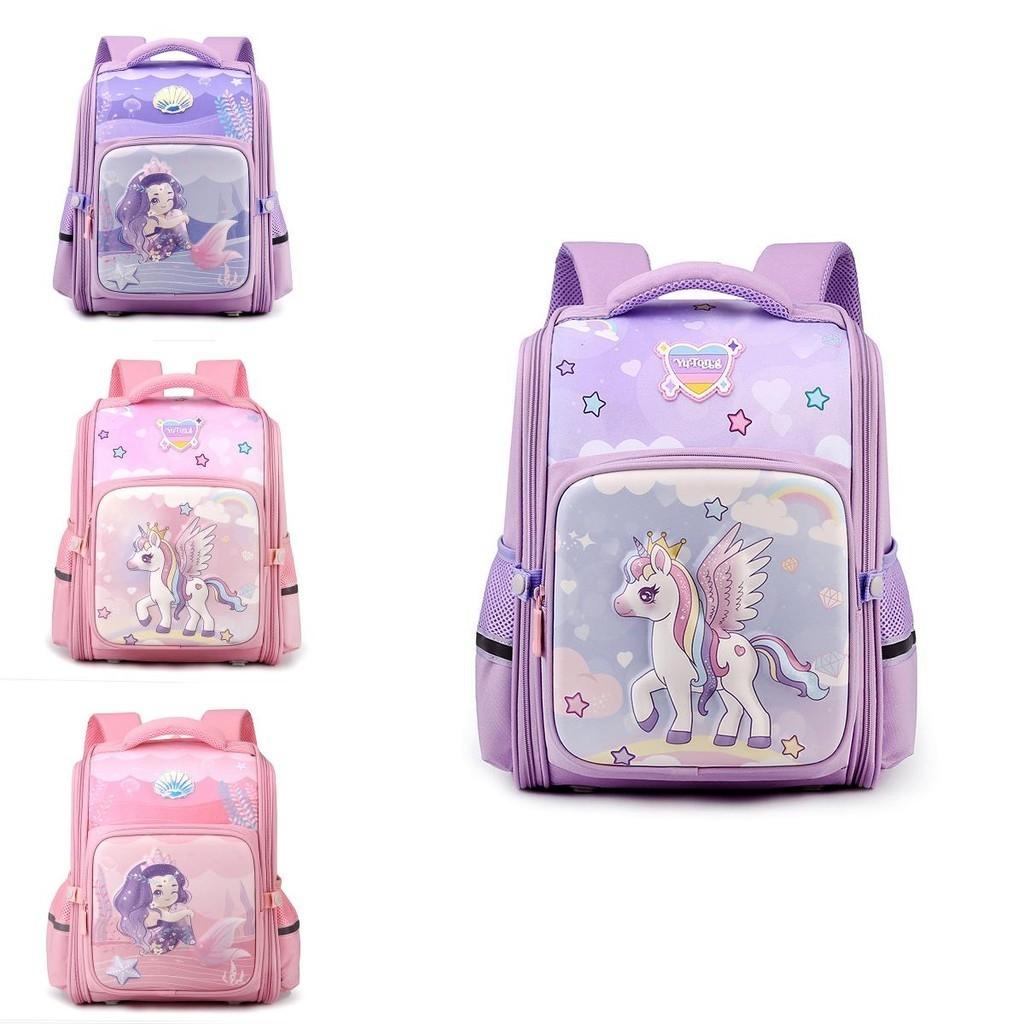 Cute Nylon Toddler Backpack With Cartoon Designs For Boys And Girls School Use
