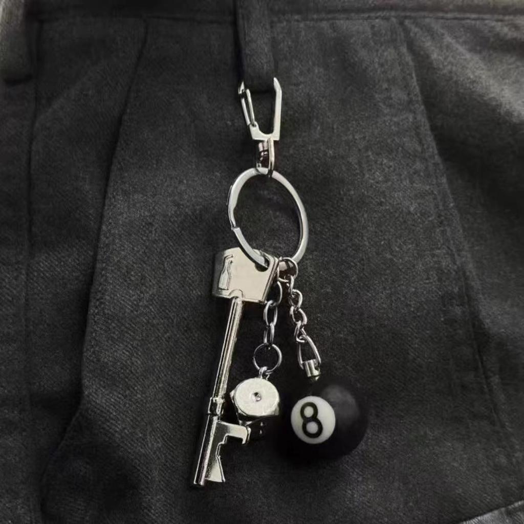 European and American Metal Chain Pants Chain Accessories Men and Women High Street Hip Hop Niche Hanging Pants Bag Hanging Accessories Hipster