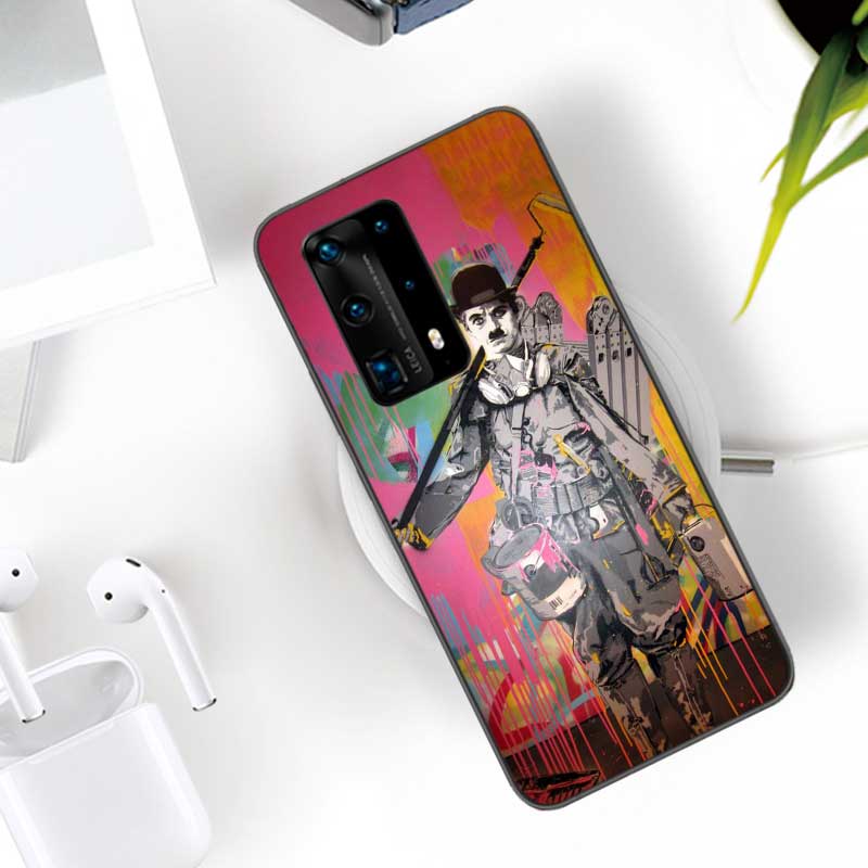 

Banksy Граффити Искусство Абстрактный Мягкий Прозрачный Чехол для Телефона Для Huawei P30 Lite P10 P20 P40 P50 Pro Mate 40 Pro 30 20 10 Lite Чехол Силик Huawei Mate 20 Lite