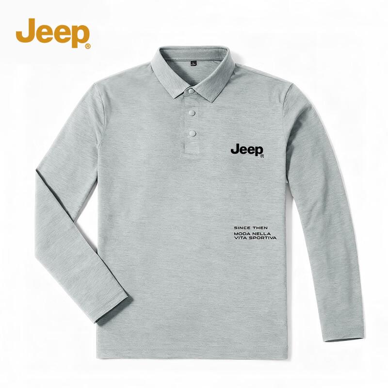 Мужская футболка-поло с длинным рукавом JEEP