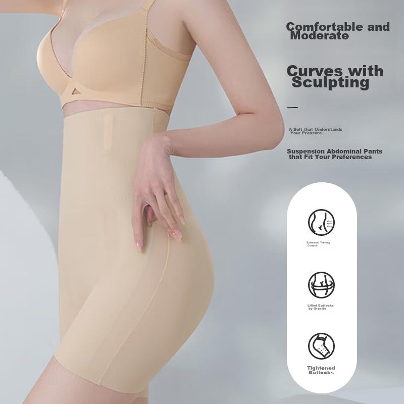 LangSha Shark Shorts for Women, Summer Thin Style, Tummy Control And Butt-Lifting Pants, High-Waist Shark Shorts, Floating Seamless Safety Shorts