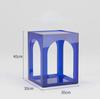 Nordic Acrylic Table Coffee Tables Bedside Cupboard Sofa Side Table Storage Side Cabinet Transparent Lattice Gifts Furniture