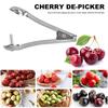Professional Cherry Pitter Gadgets Stainless Steel Fruit Plum Stone Corer Pitter Kit Jujube Red Date Accessories