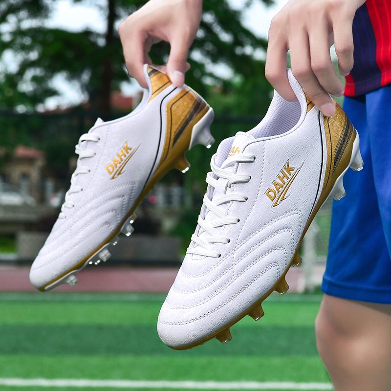 32-47 Herren/Damen Fußballschuhe Gummi Weiche Sohle Kurze Nägel Kunstrasen Jugend Kinder Fußballschuhe