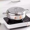 ZISIZ Stainless Steel Japanese Style Deep Fryer Pot