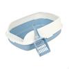 Cat Easy Clean Durable Semi-Enclosed Toilet Bedpan for Puppy Kittens