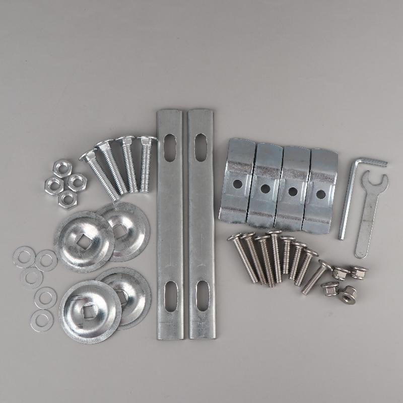 Trunk Spare Parts Upper Lower Covers Foot Hinges Backrest Stainless Steel Lock Sealing Reflective Sticker Tail Box Accessories