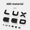 For Luxeed S7 R7 Blackened Car Emblem Sticker Front Rear Emblem Cover Letter Badge Modification Decorative Accessories