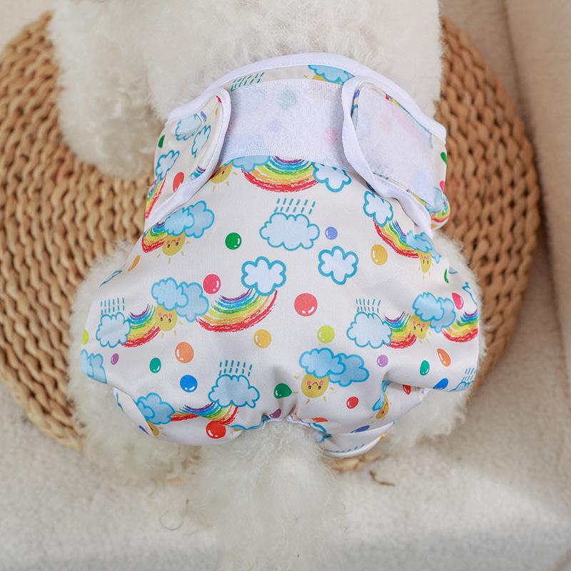 Pantaloni fisiologici per cani femmine - Pannolini mestruali e vestiti per animali domestici per primavera/estate.