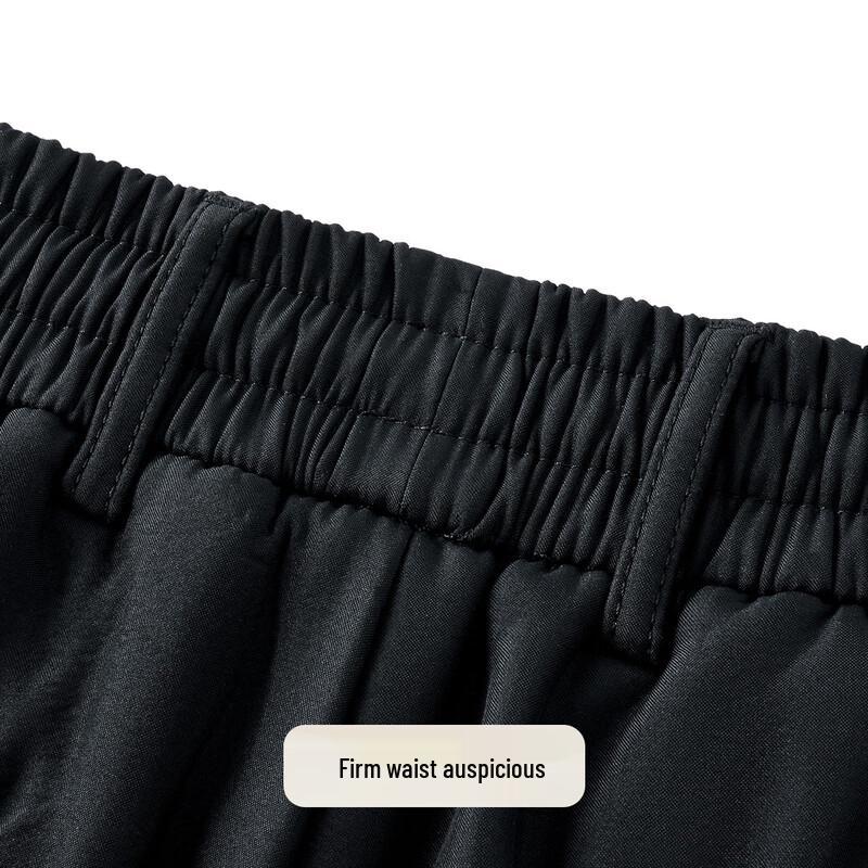 Men's Fleece Lined Casual Straight Pants