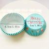 100 Pieces of Festive Christmas Cake Liners - Perfect for Baking Holiday Treats