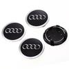 4PCS Automotive Wheel Hub Center Cover Badge Modification Accessories Suitable for Audi S4 S6 A1 A2 Q2 Q3 TT A3 A4 A5 A6 A7 A8