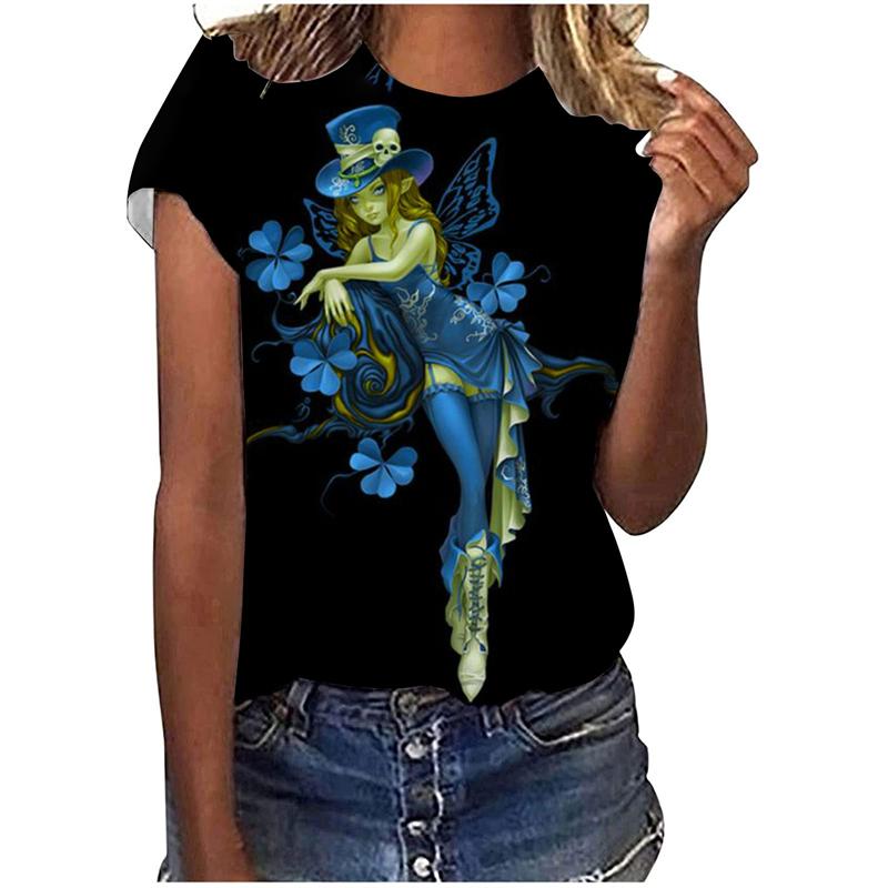 Latest Ireland St. Patrick's Day 3D Printed New Summer Women's Short Sleeve T-Shirt Casual Comfortable Streetwear Top