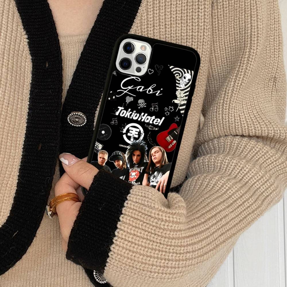 Tokio Hotel Band Phone Case Wireless Charging PC+TPU For IPhone 11 12 13 14 15 16 17 Pro Max Plus Case