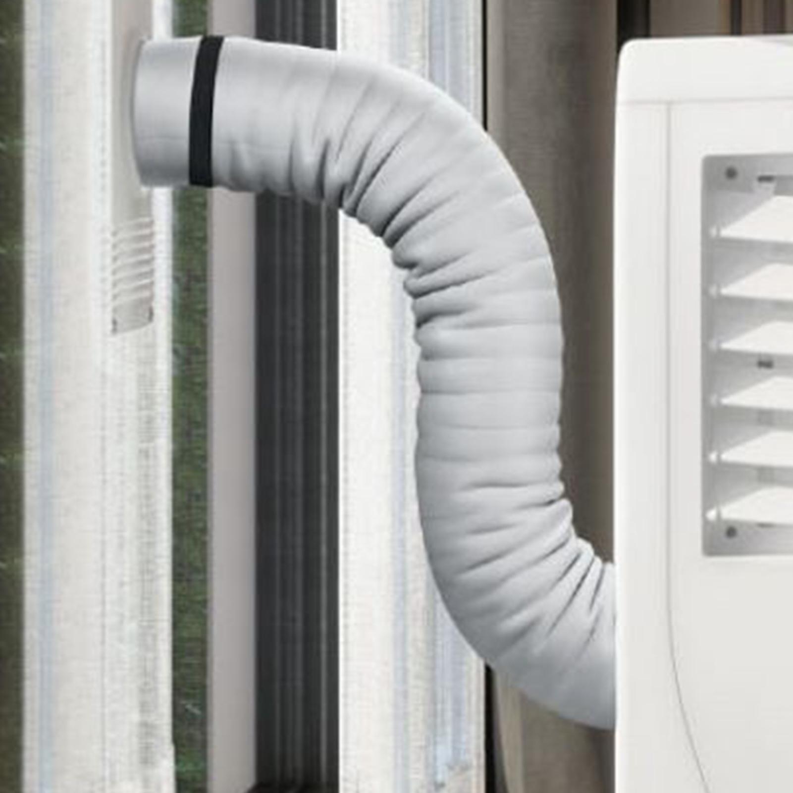 

AC Hose Insulation Wrap with 3 adjustable buckle straps portable Air Conditioner Hose Insulated Sleeve For Hotel Home CHINA