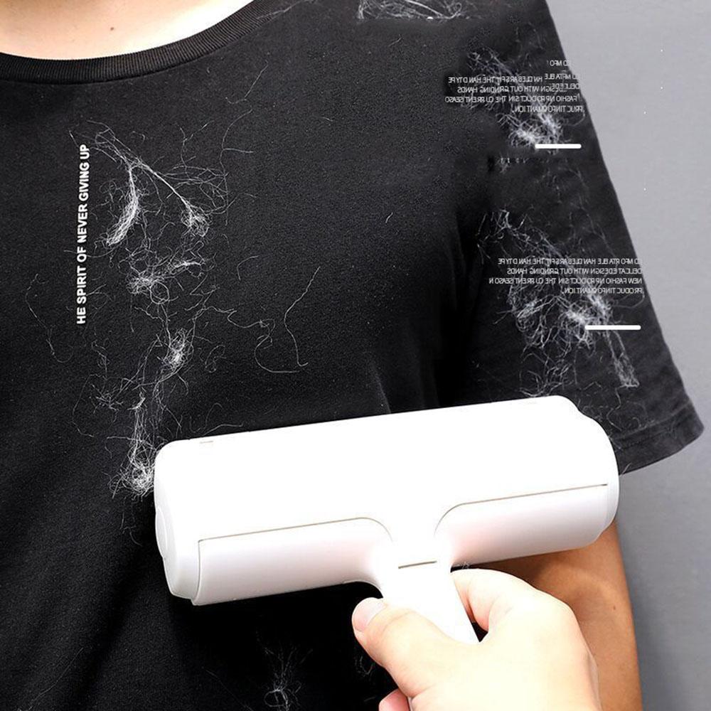 Tierhaarentferner, Katzen- und Hundehaarreiniger, entfernt Teppichhaar, klebrige Rolle, Fusselbürste, Haustierhaar-Reinigungswerkzeug