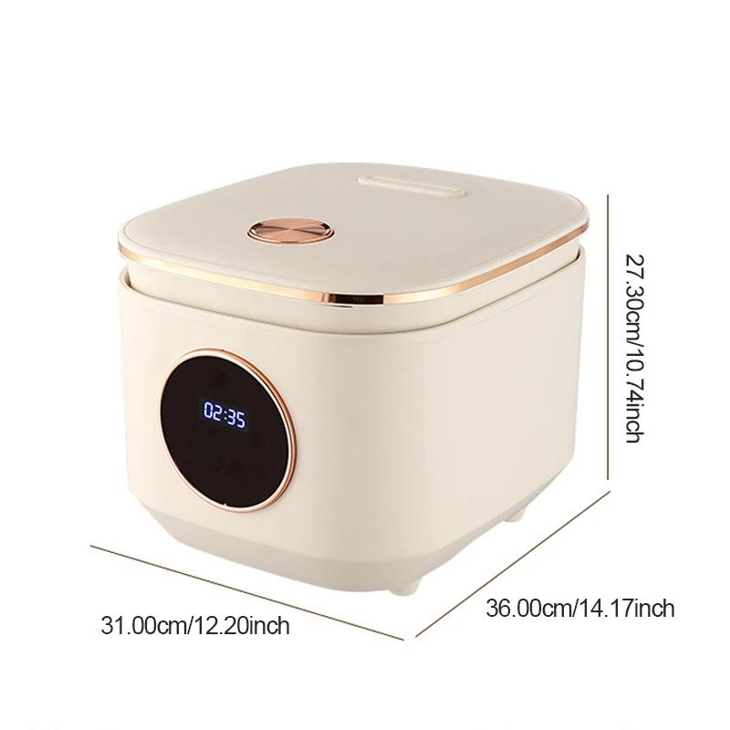 5L Smart Mini Rice Cooker & 2-3 People Rice Cooker, Multifunction Electric Cooker, Nonstick Pot for Kitchen 220V EU Plug
