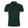 Maglietta Polo da Uomo Estiva Taglie Forti Camicia con Collo Semplice Leggera Piatta Monocolore Top Polo da Uomo