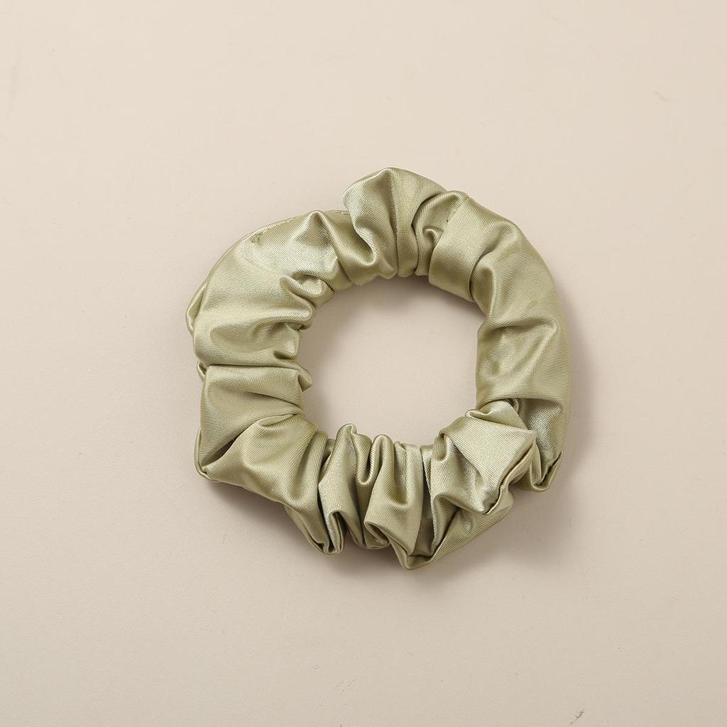 2026 High-End Summer Silk Hair Tie for Women – Elegant Simulated Silk Hair Rope