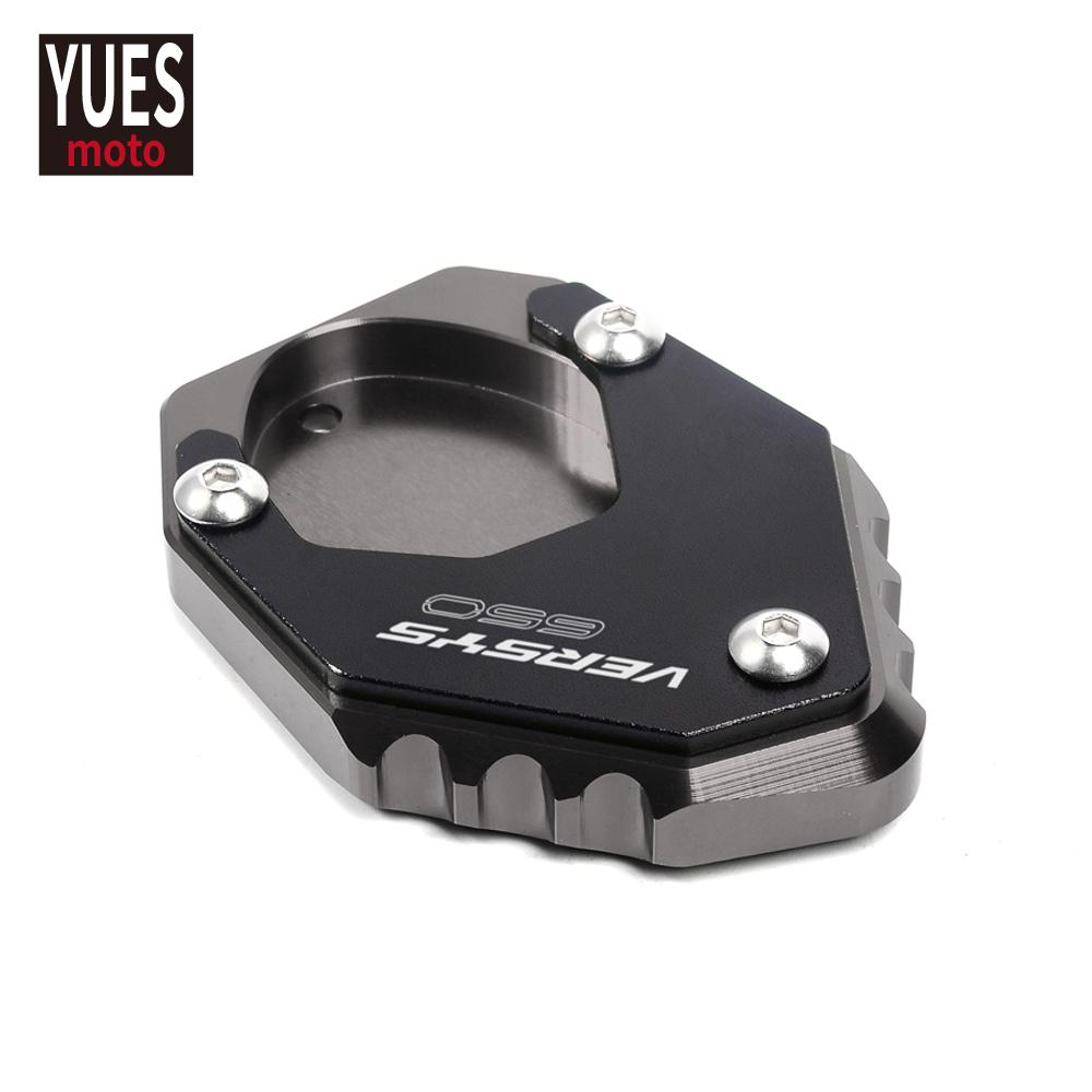 Motorcycle Accessories Stand Extension Plate For KAWASAKI VERSYS650 VERSYS 650 2015-