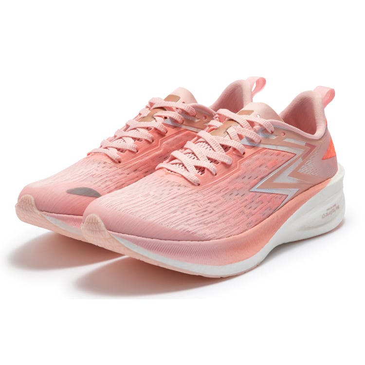 361 Flame ET Slip Resistant, Abrasion Resistant, Breathable, Rebound Low Top Sprint Running Shoes Men's Pink 672312215-6