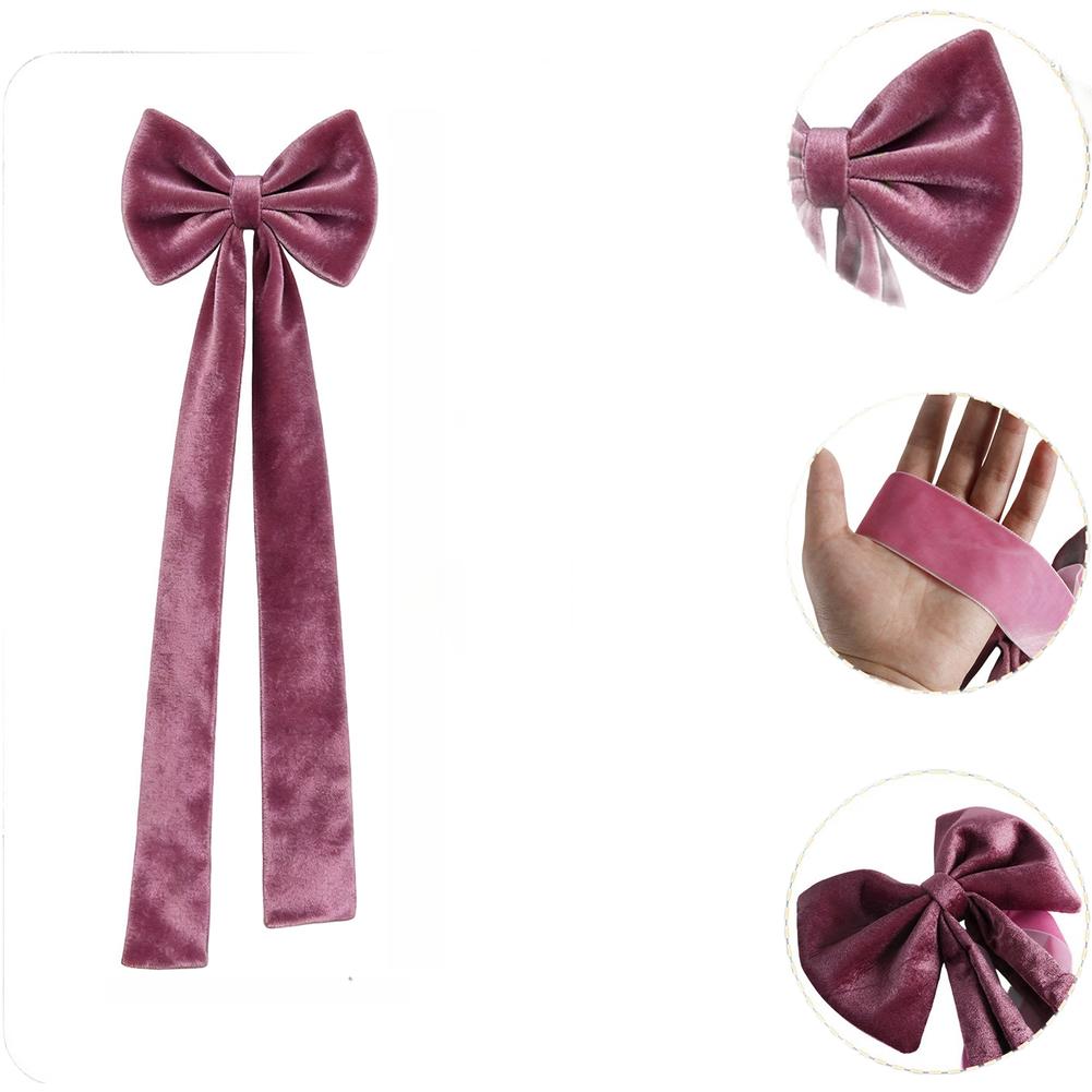 Chair Decoration Velvet Bow with Butterfly Knot for For wedding Birthday Party Holiday Celebration Chair Accessory